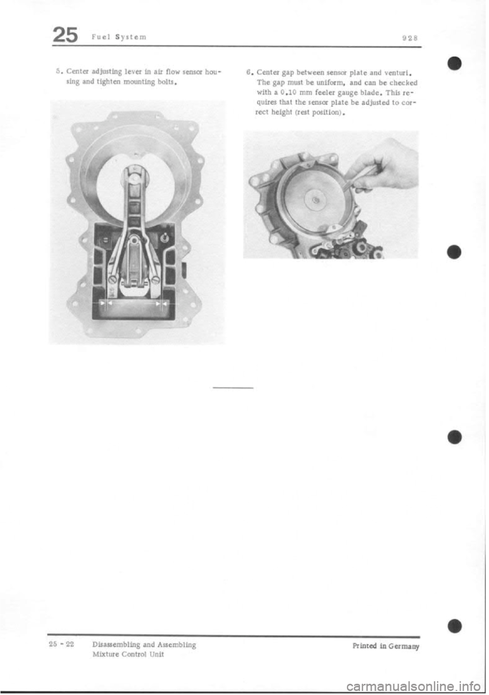 PORSCHE 928 1995  Service Repair Manual 