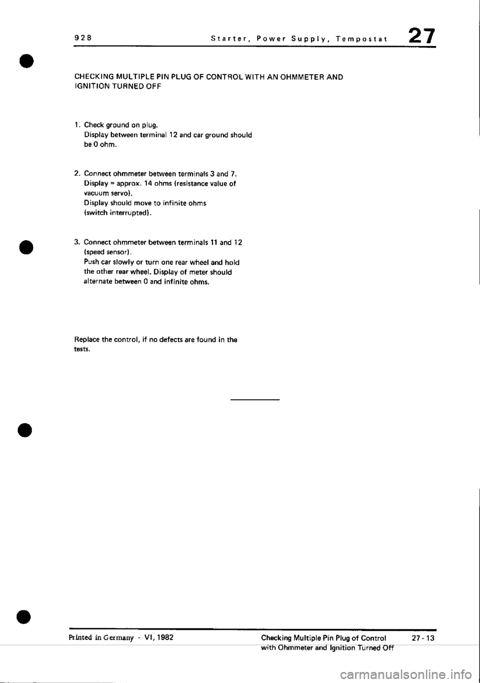 PORSCHE 928 1995  Service Repair Manual 