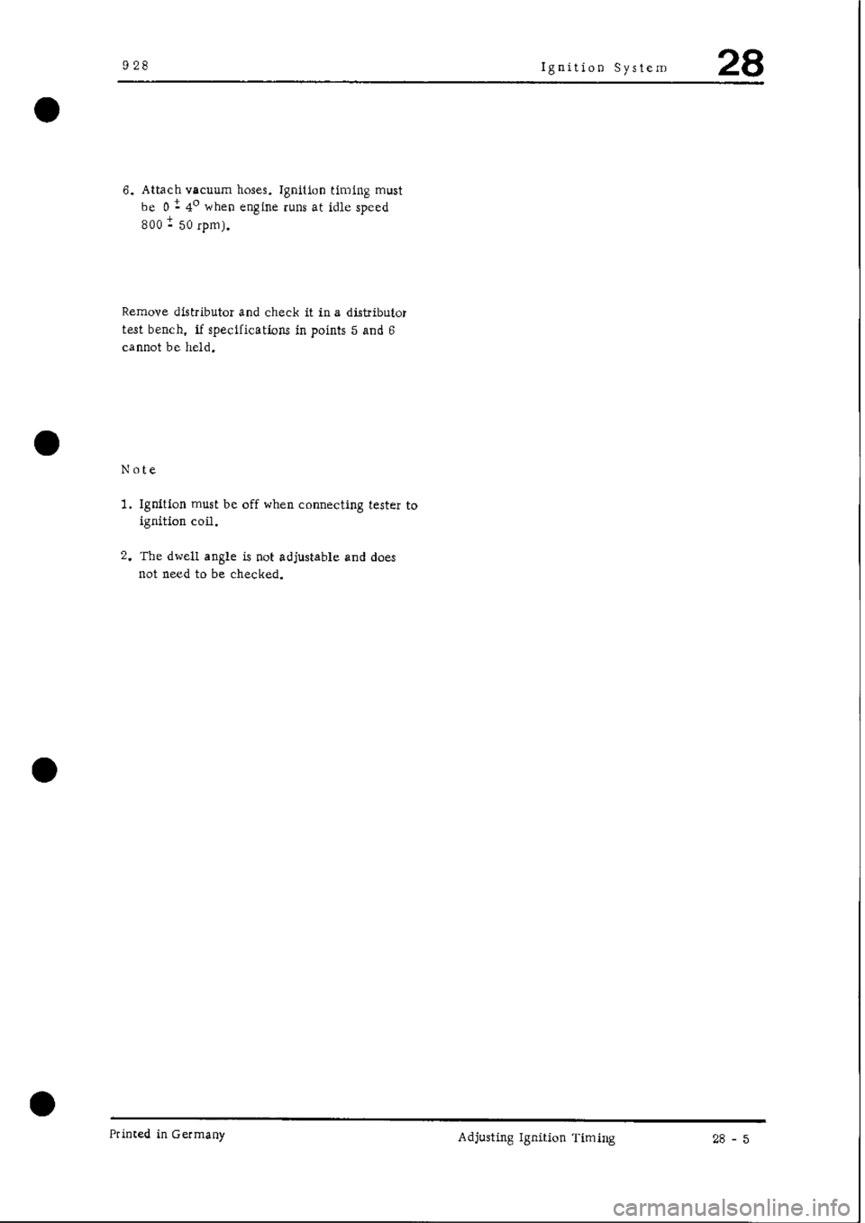 PORSCHE 928 1995  Service Repair Manual 