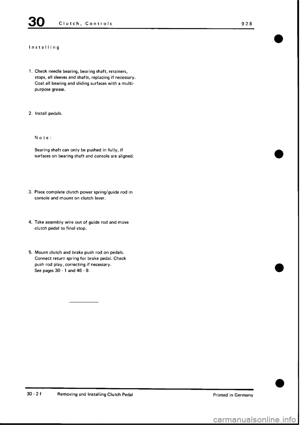 PORSCHE 928 1995  Service Repair Manual 