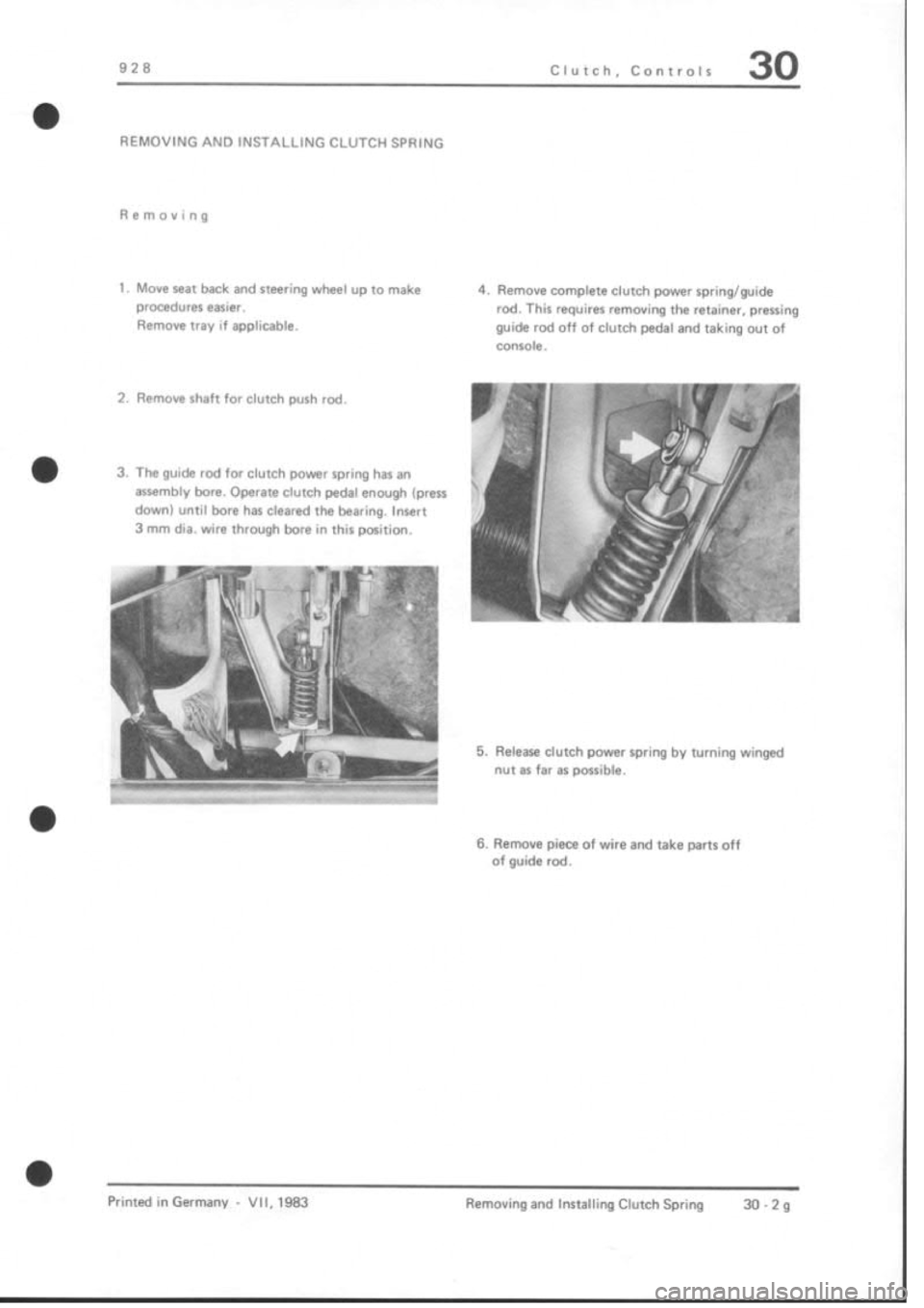 PORSCHE 928 1995  Service Repair Manual 