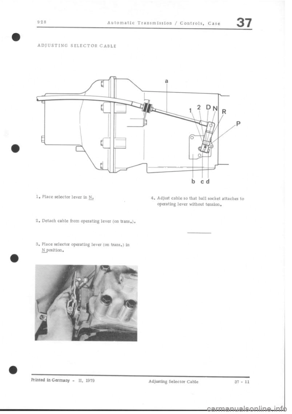 PORSCHE 928 1995  Service Repair Manual 