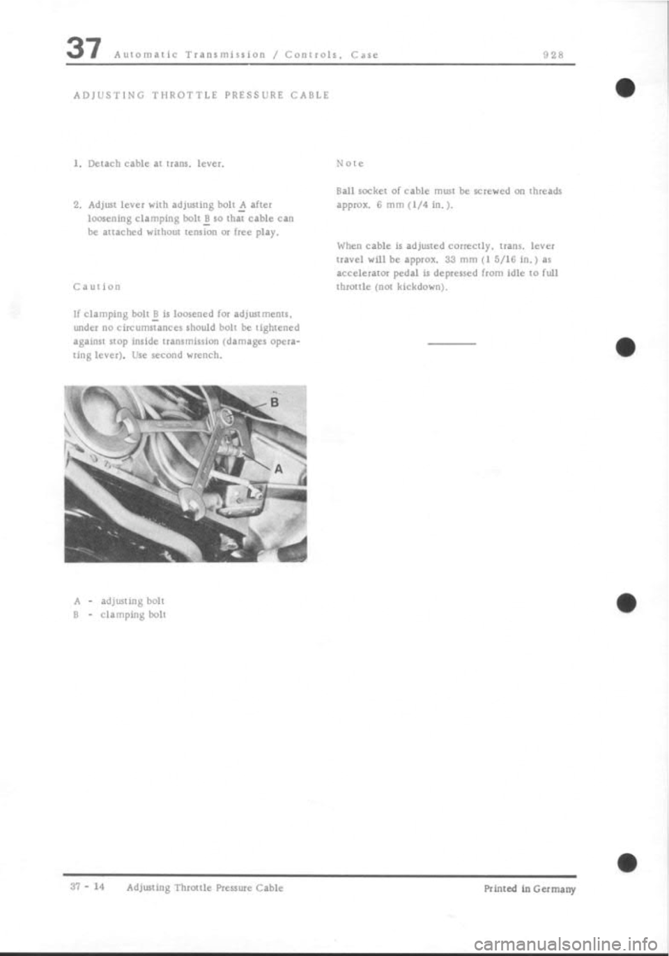 PORSCHE 928 1995  Service Repair Manual 