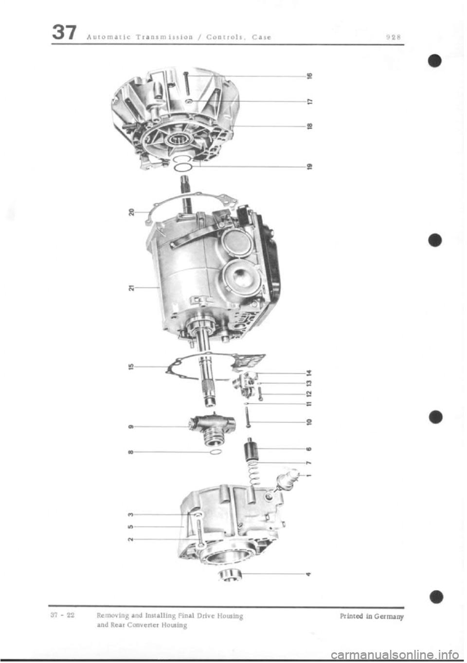 PORSCHE 928 1995  Service Repair Manual 