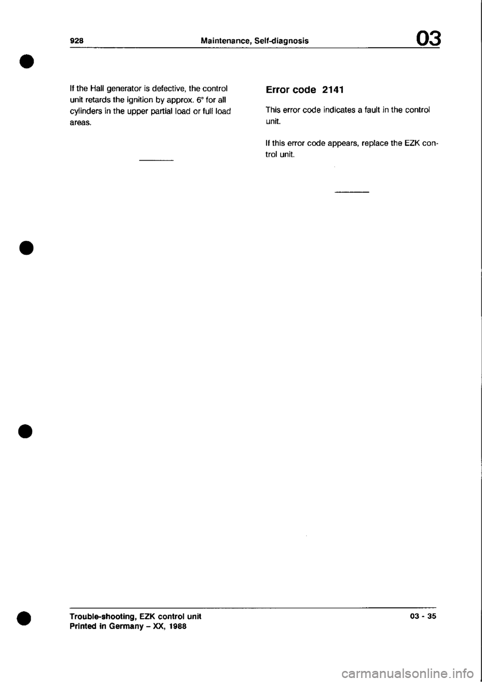 PORSCHE 928 1995  Service Repair Manual 