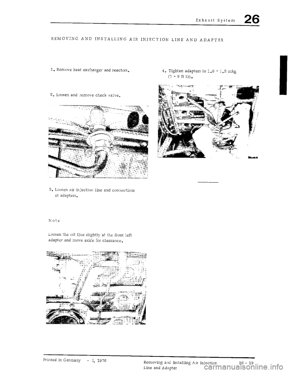 PORSCHE 930 1976  Service Repair Manual 