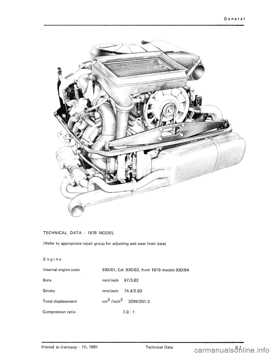 PORSCHE 930 1976  Service Repair Manual 