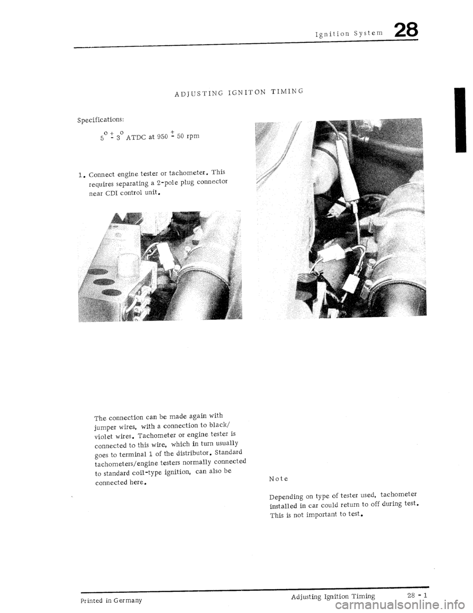 PORSCHE 930 1976  Service Repair Manual 