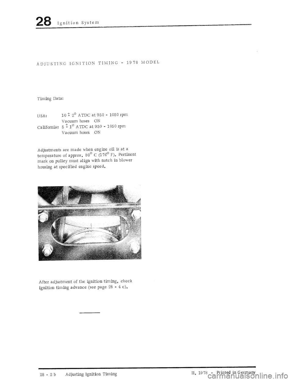 PORSCHE 930 1976  Service Repair Manual 