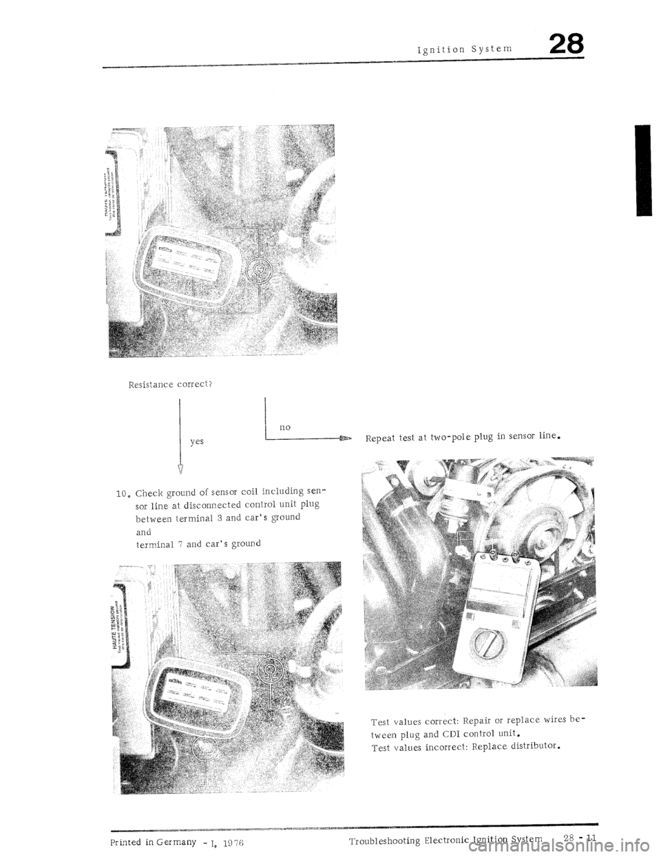 PORSCHE 930 1976  Service Repair Manual 