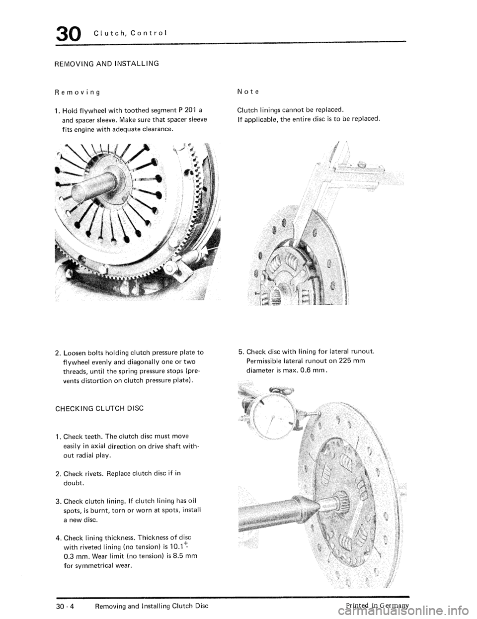 PORSCHE 930 1976  Service Repair Manual 