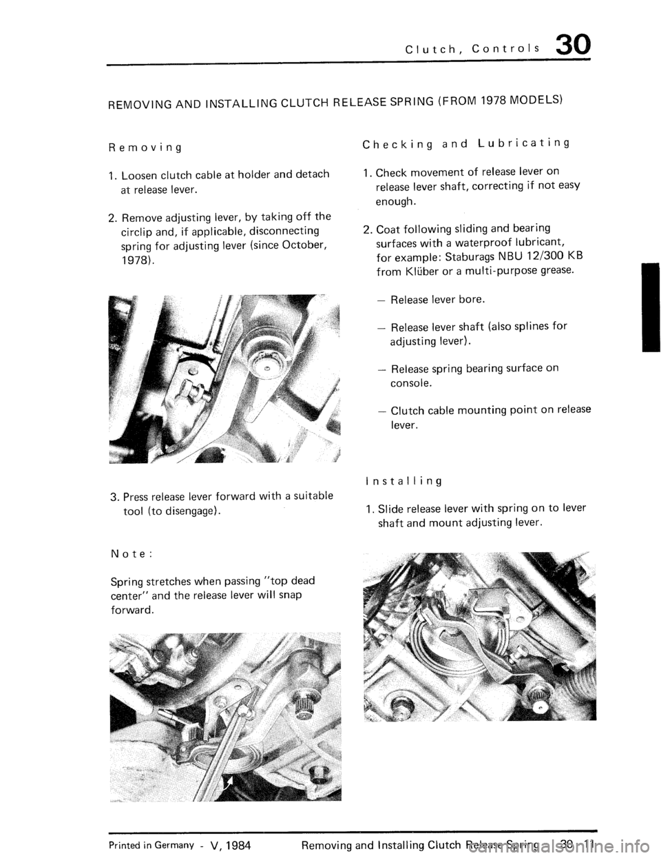 PORSCHE 930 1976  Service Repair Manual 