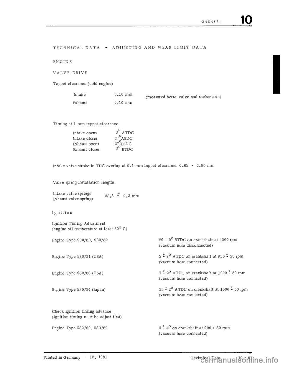 PORSCHE 930 1976  Service Repair Manual 