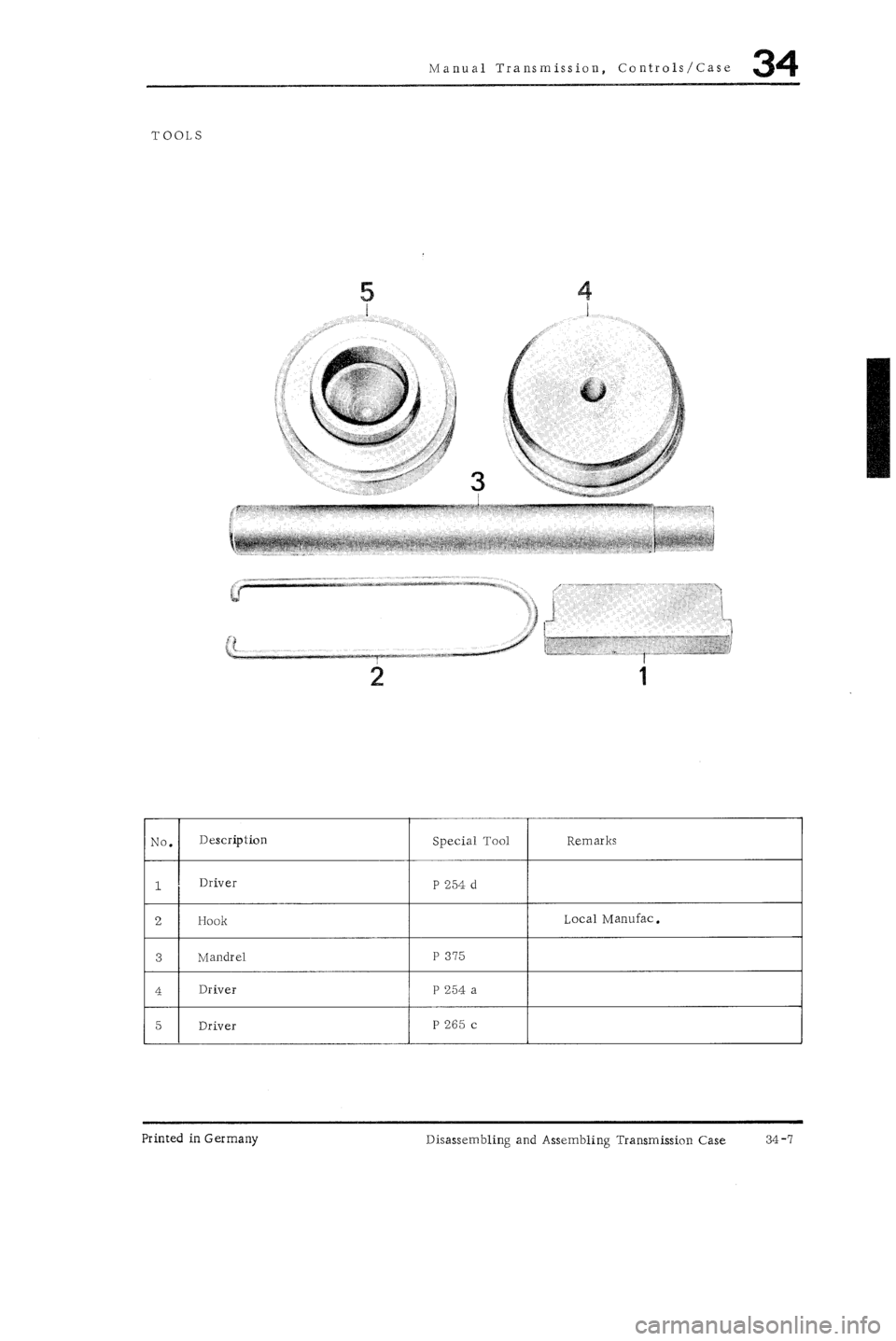 PORSCHE 930 1976  Service Repair Manual 