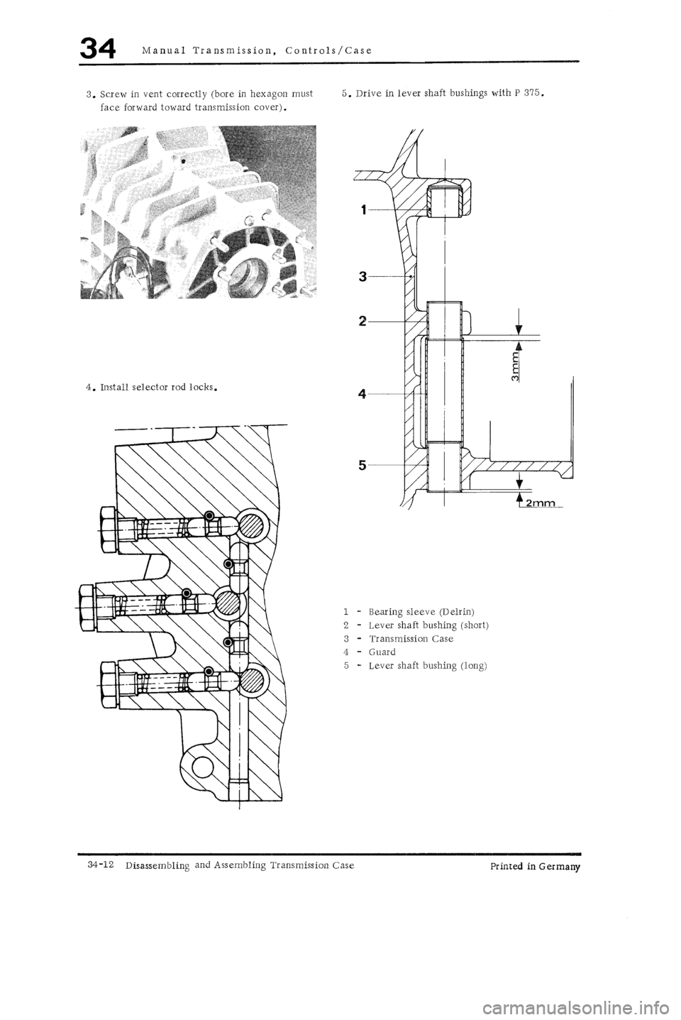 PORSCHE 930 1976  Service Repair Manual 