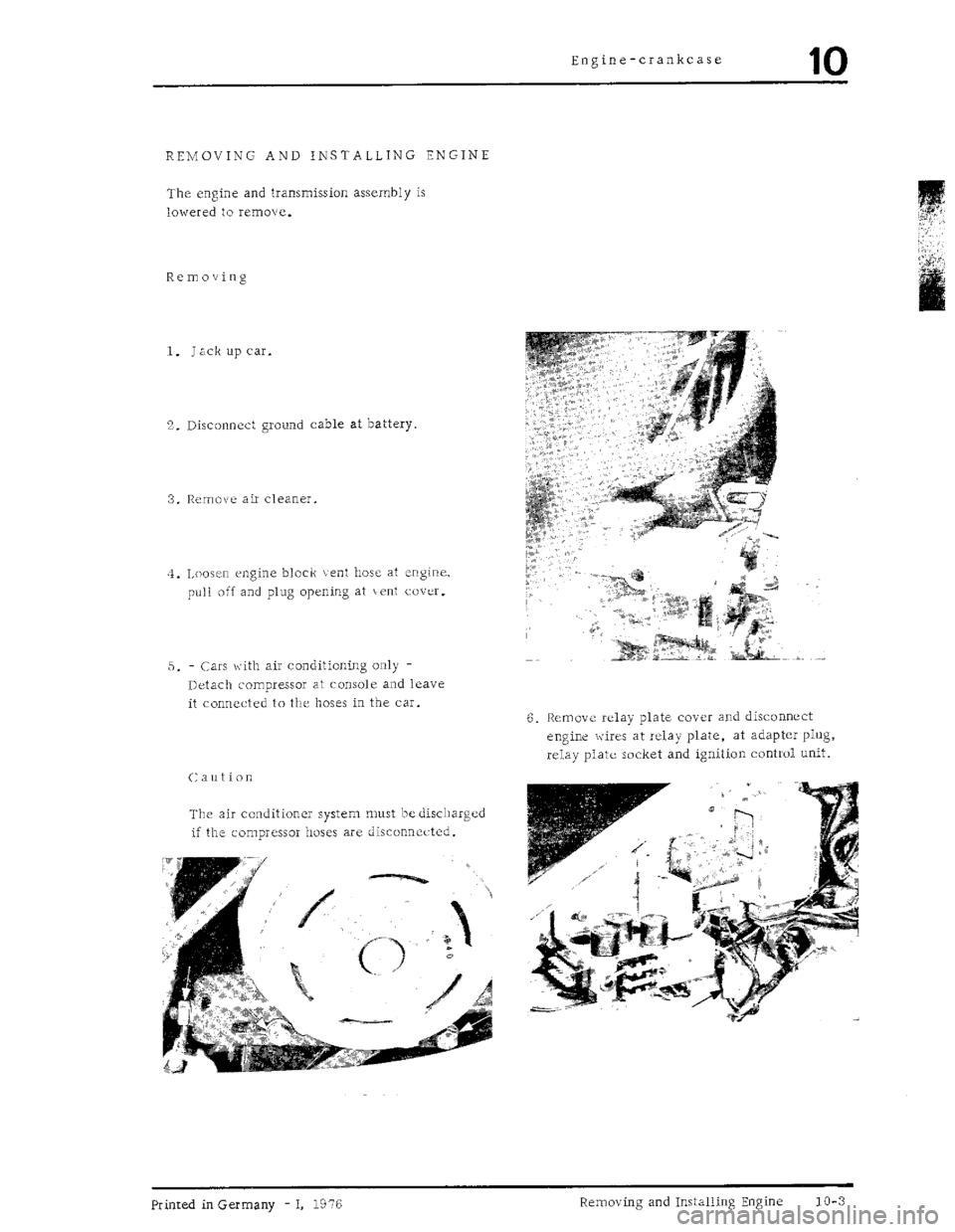 PORSCHE 930 1976  Service Repair Manual 