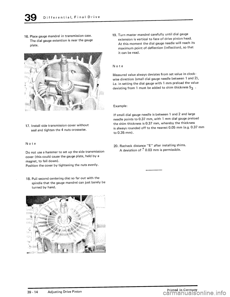 PORSCHE 930 1976  Service Repair Manual 