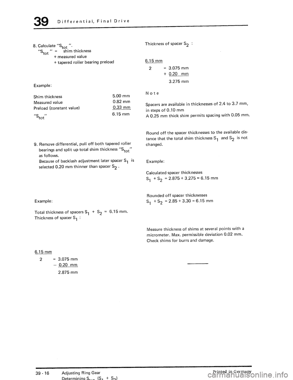 PORSCHE 930 1976  Service Repair Manual 