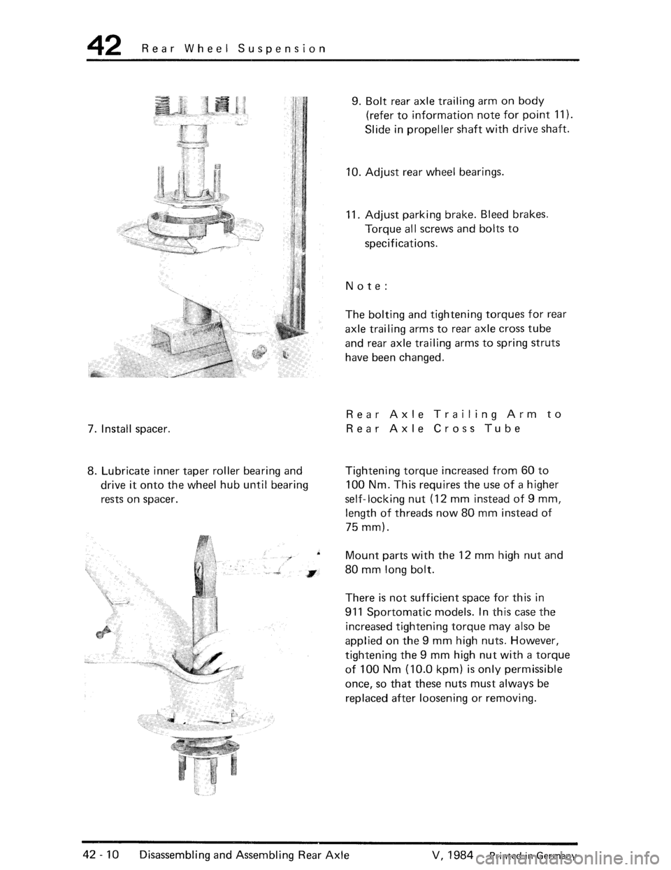 PORSCHE 930 1976  Service Repair Manual 
