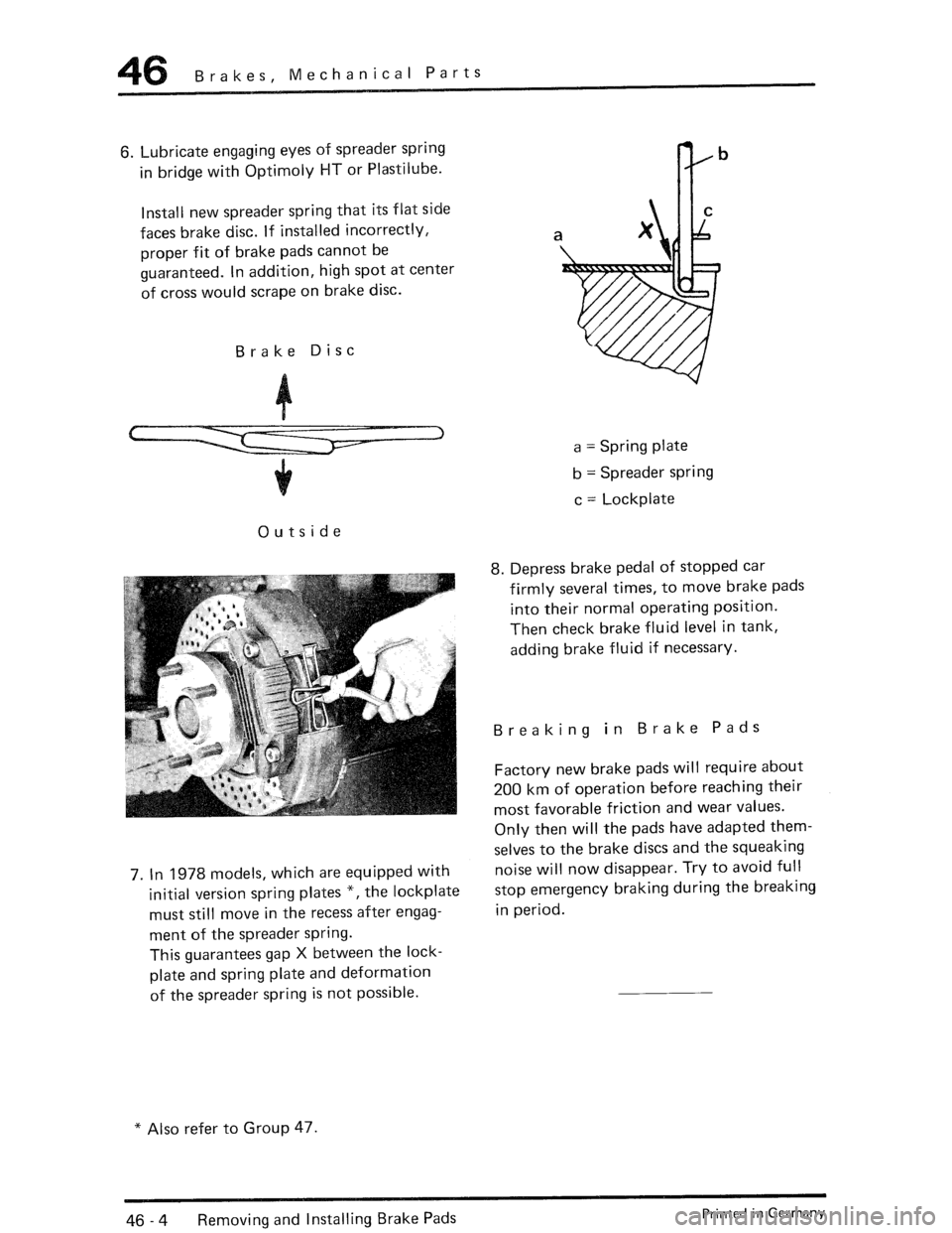 PORSCHE 930 1976  Service Repair Manual 