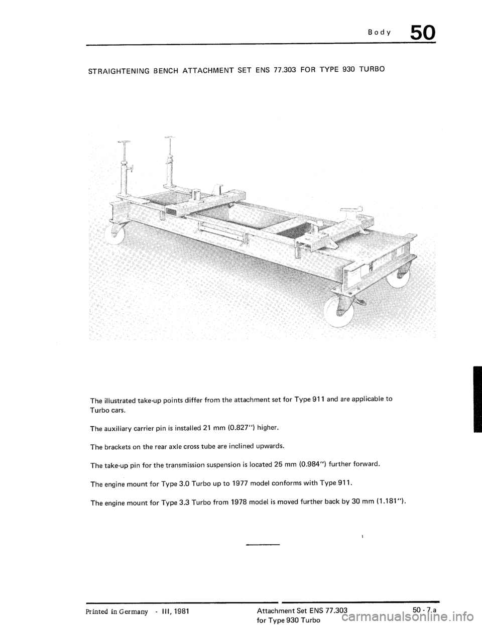 PORSCHE 930 1976  Service Repair Manual 