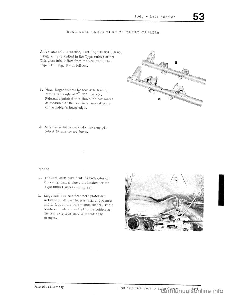 PORSCHE 930 1976  Service Repair Manual 