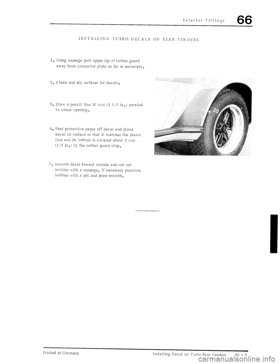 PORSCHE 930 1976  Service Repair Manual 