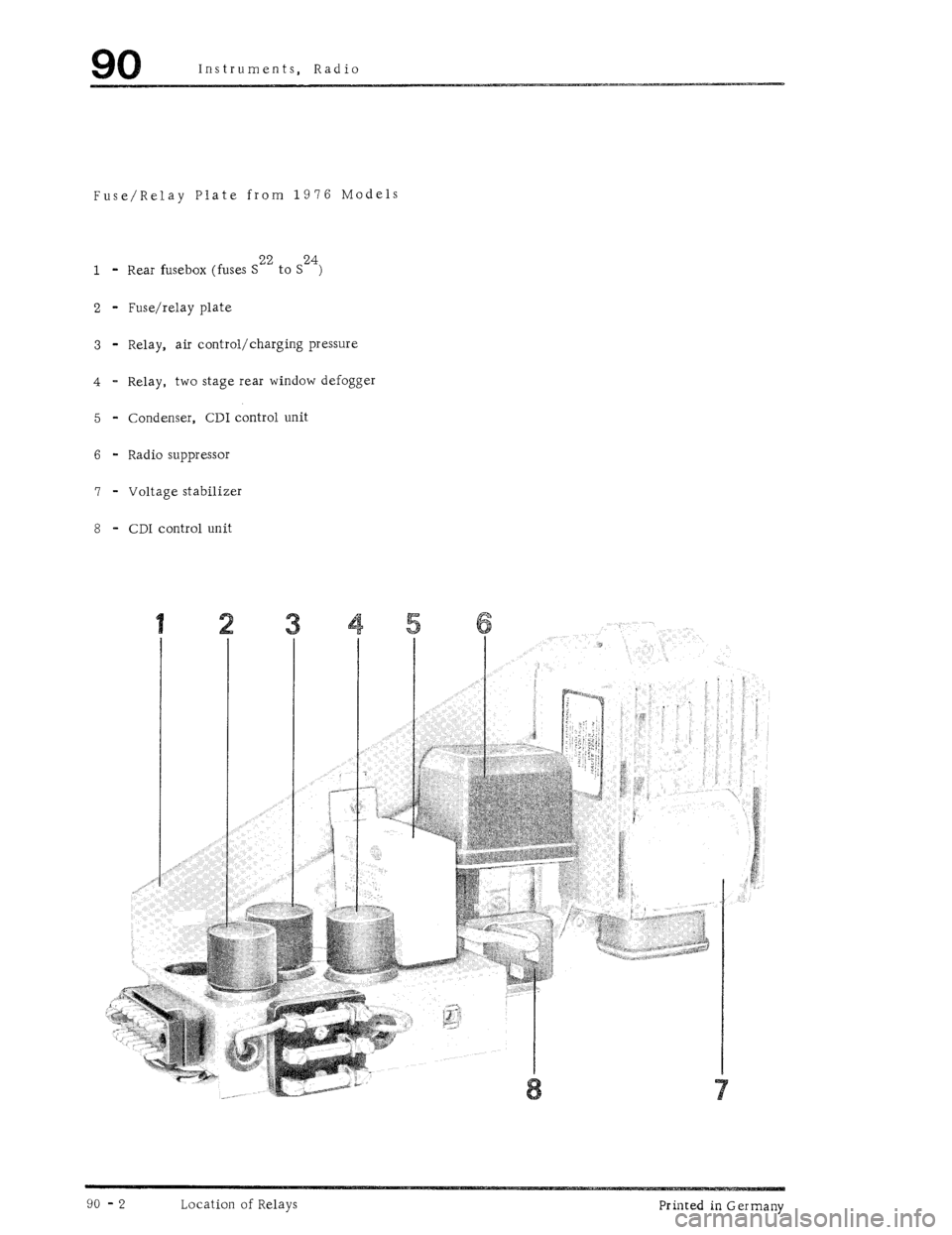 PORSCHE 930 1976  Service Repair Manual 