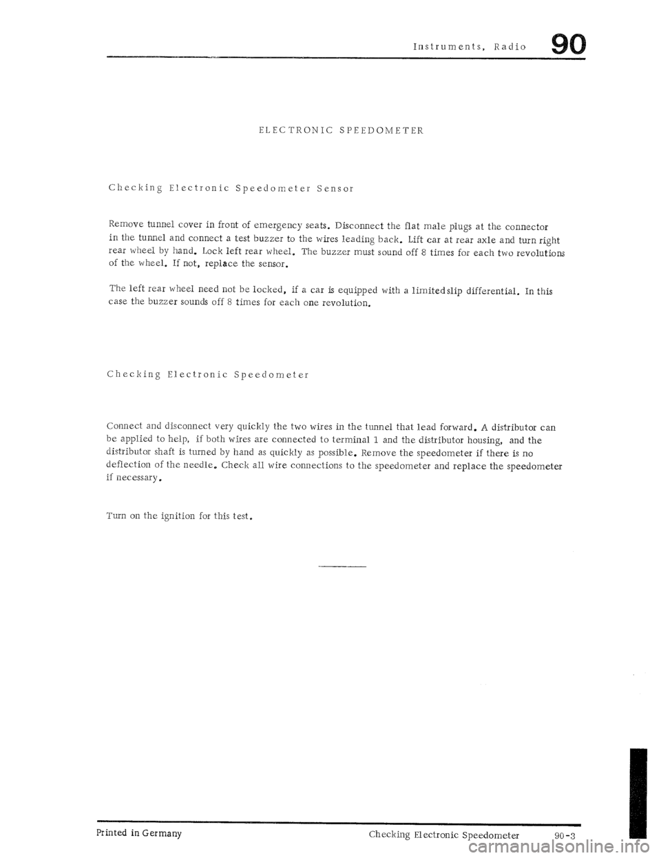 PORSCHE 930 1976  Service Repair Manual 