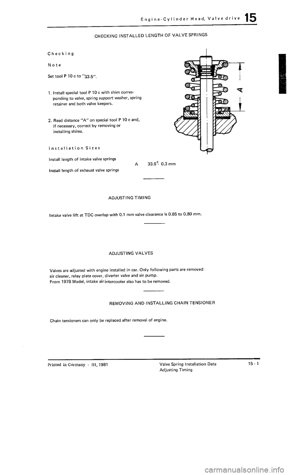 PORSCHE 930 1976  Service Repair Manual 