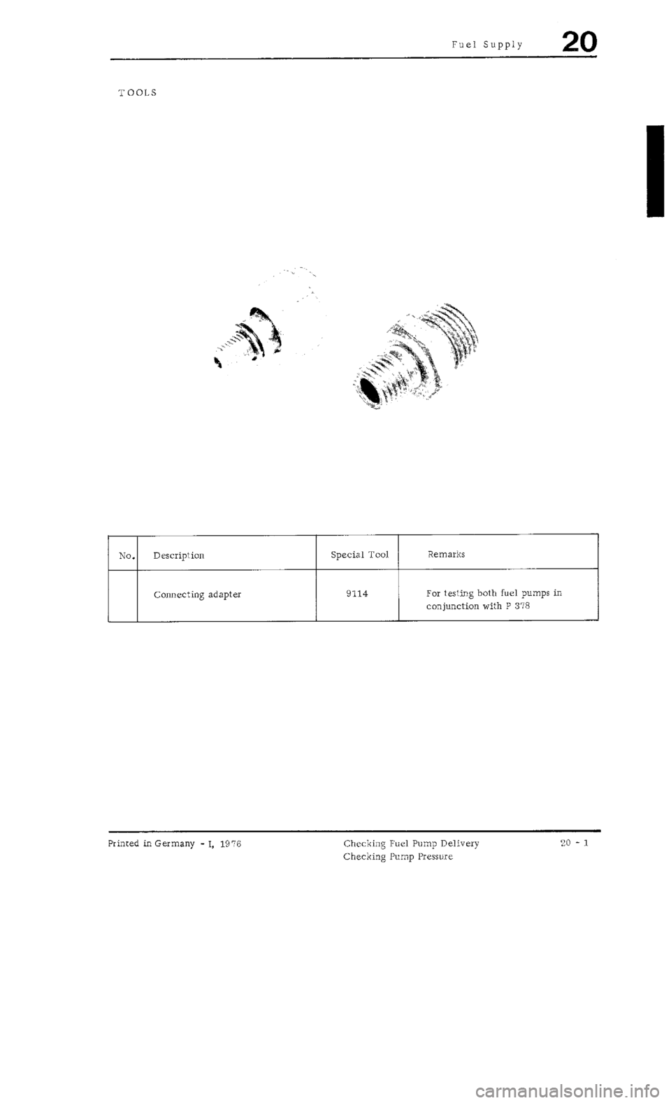 PORSCHE 930 1976  Service Repair Manual 