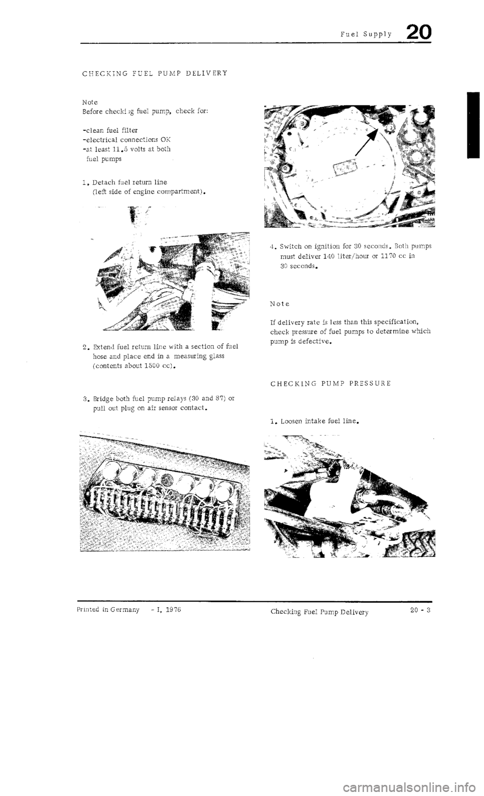 PORSCHE 930 1976  Service Repair Manual 