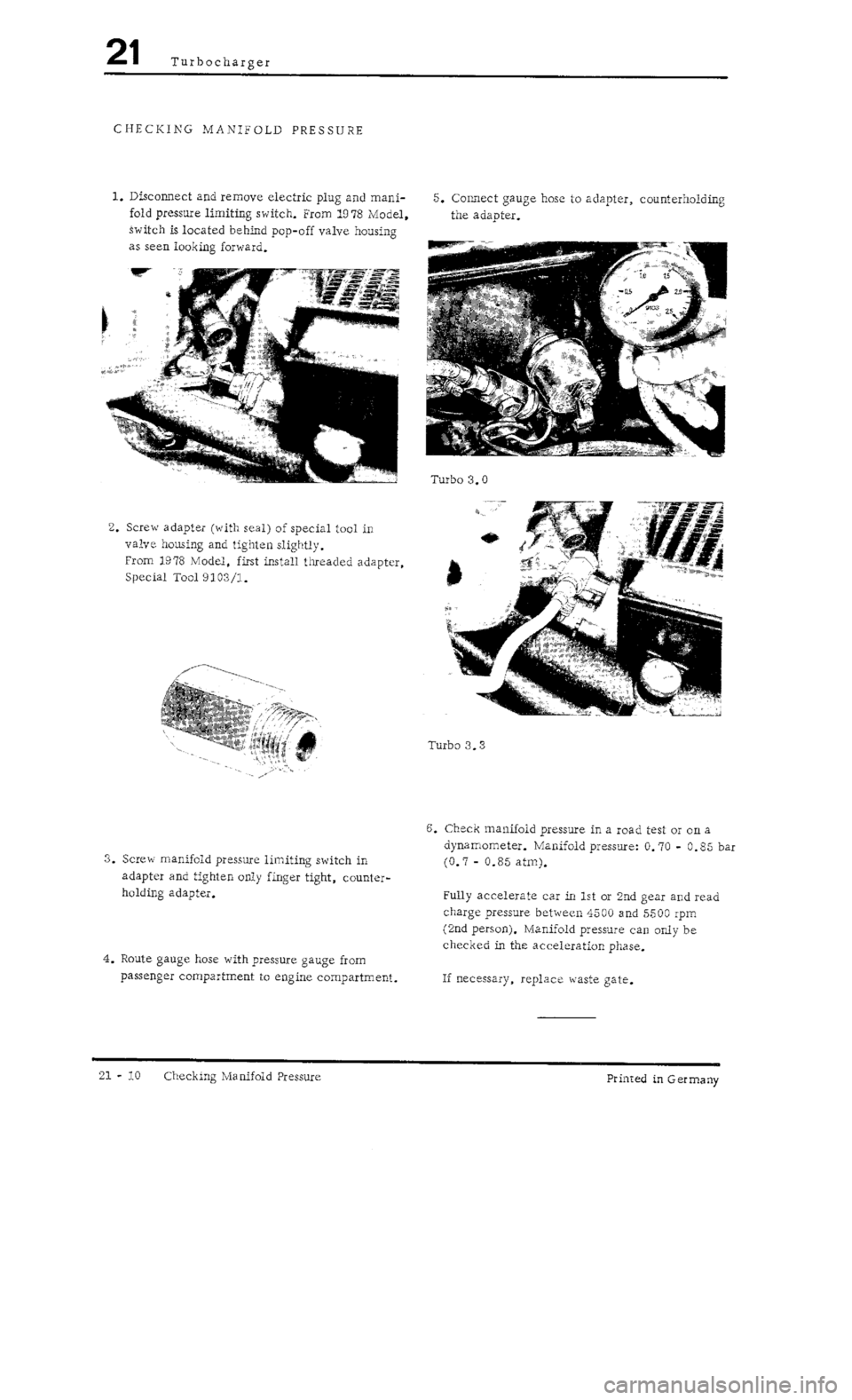 PORSCHE 930 1976  Service Repair Manual 