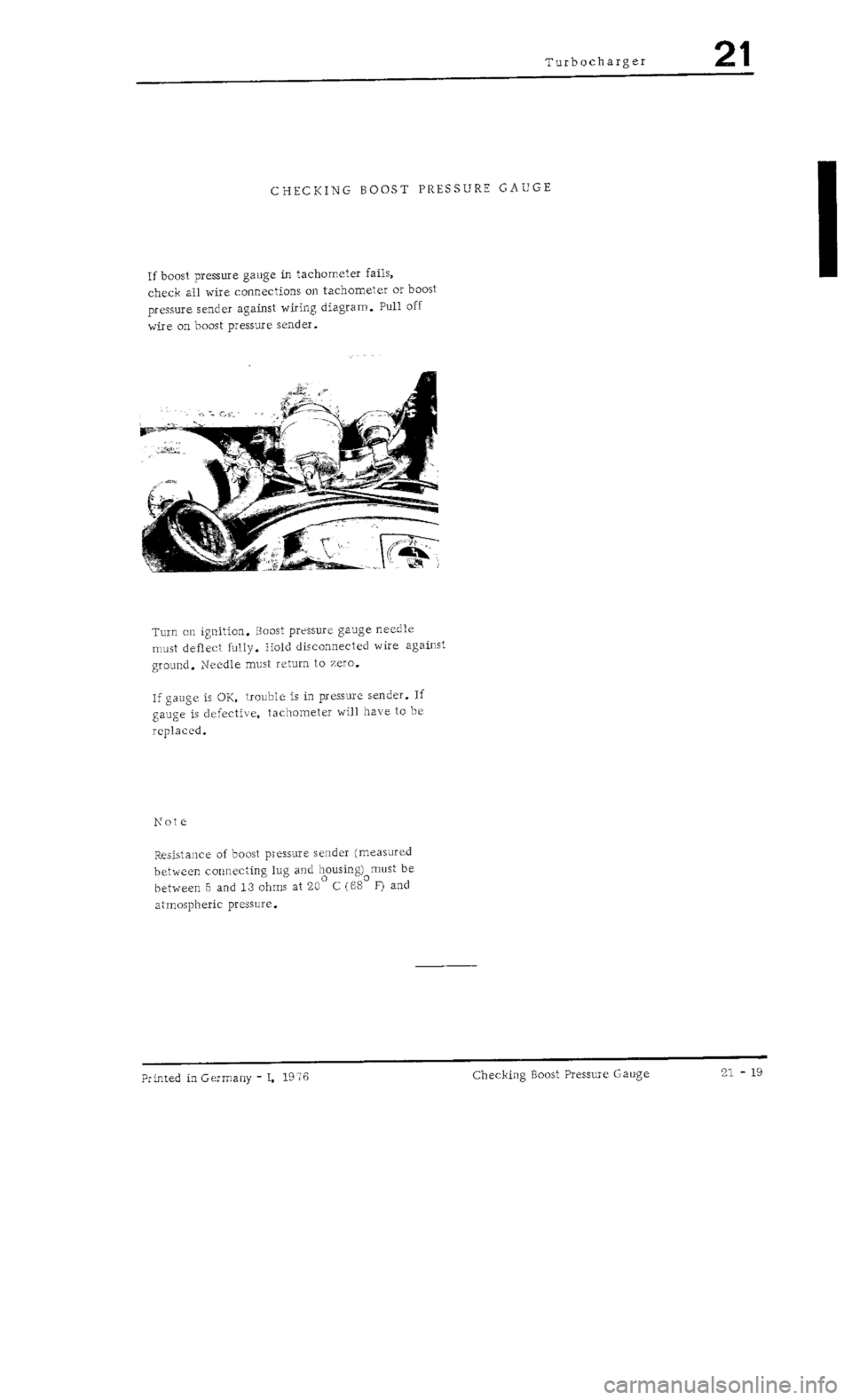 PORSCHE 930 1976  Service Repair Manual 