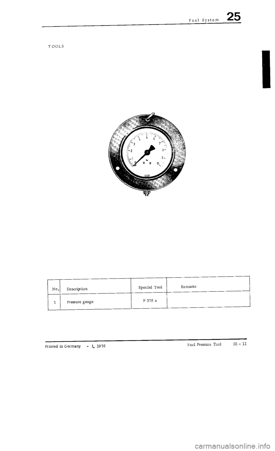 PORSCHE 930 1976  Service Repair Manual 