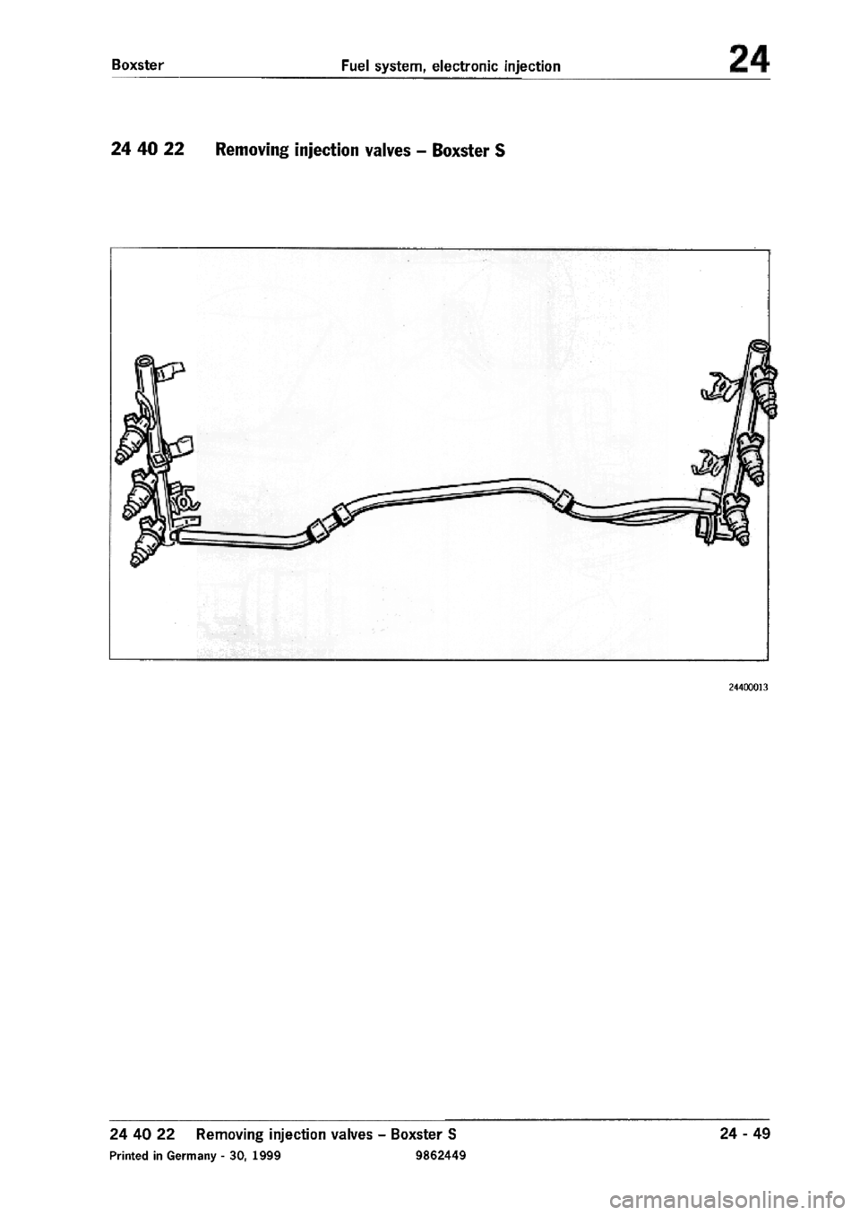 PORSCHE 986 BOXSTER 1997  Workshop Manual 