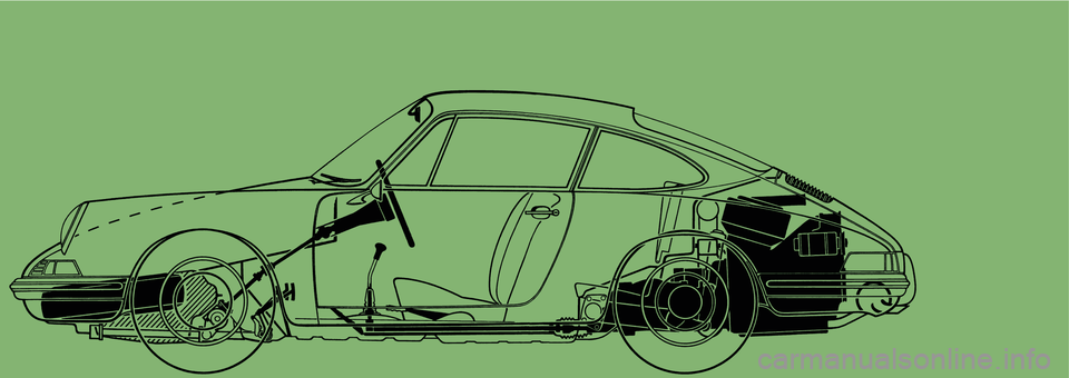 PORSCHE 911 1963 901 Information Manual 