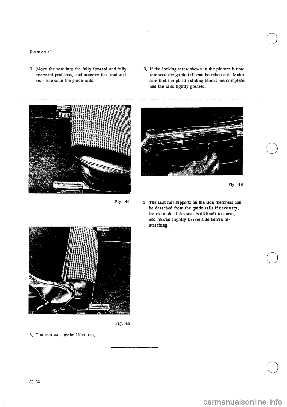 PORSCHE 911 1968 1.G Body Parts Workshop Manual 