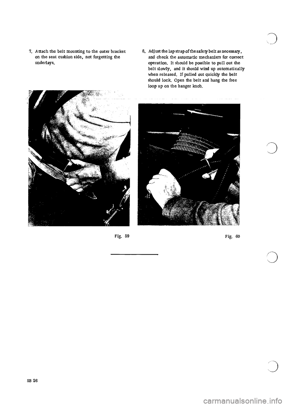 PORSCHE 911 1968 1.G Body Parts Workshop Manual 
