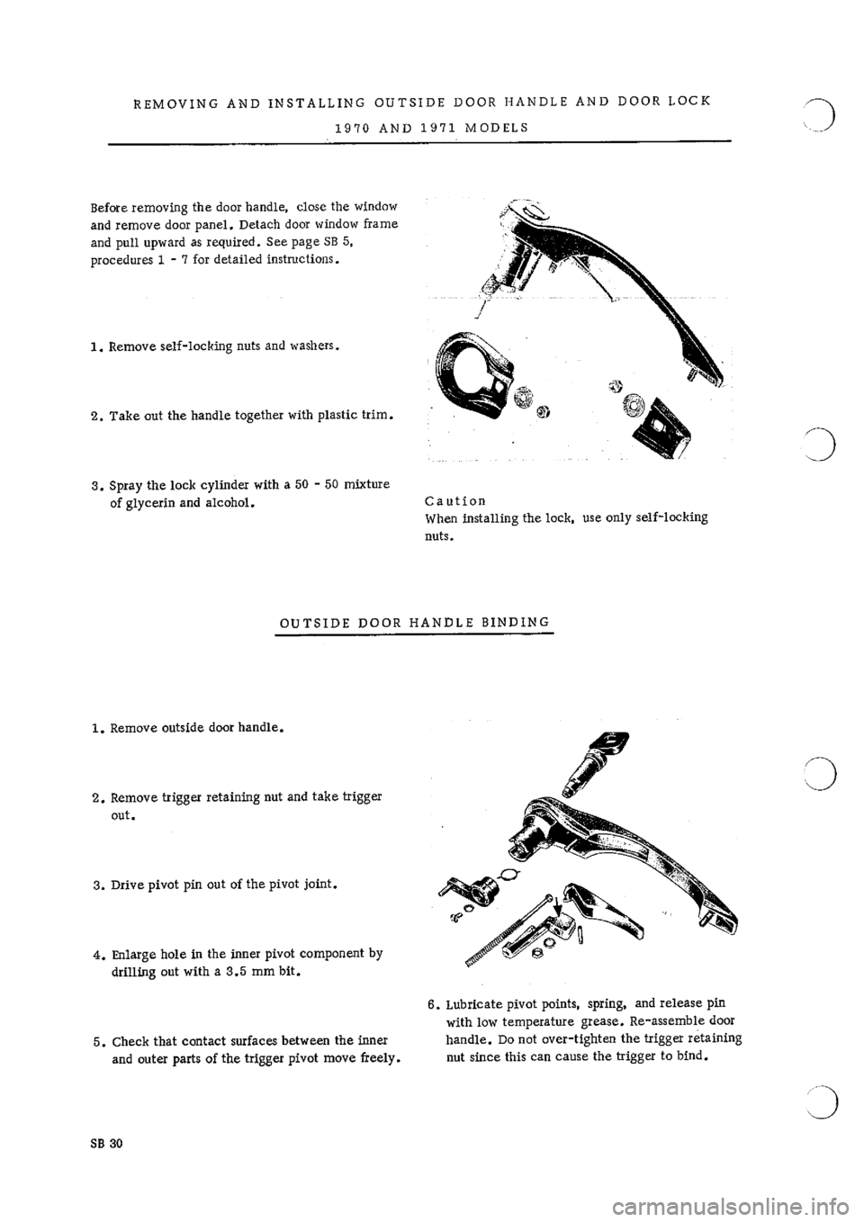 PORSCHE 911 1968 1.G Body Parts Workshop Manual 