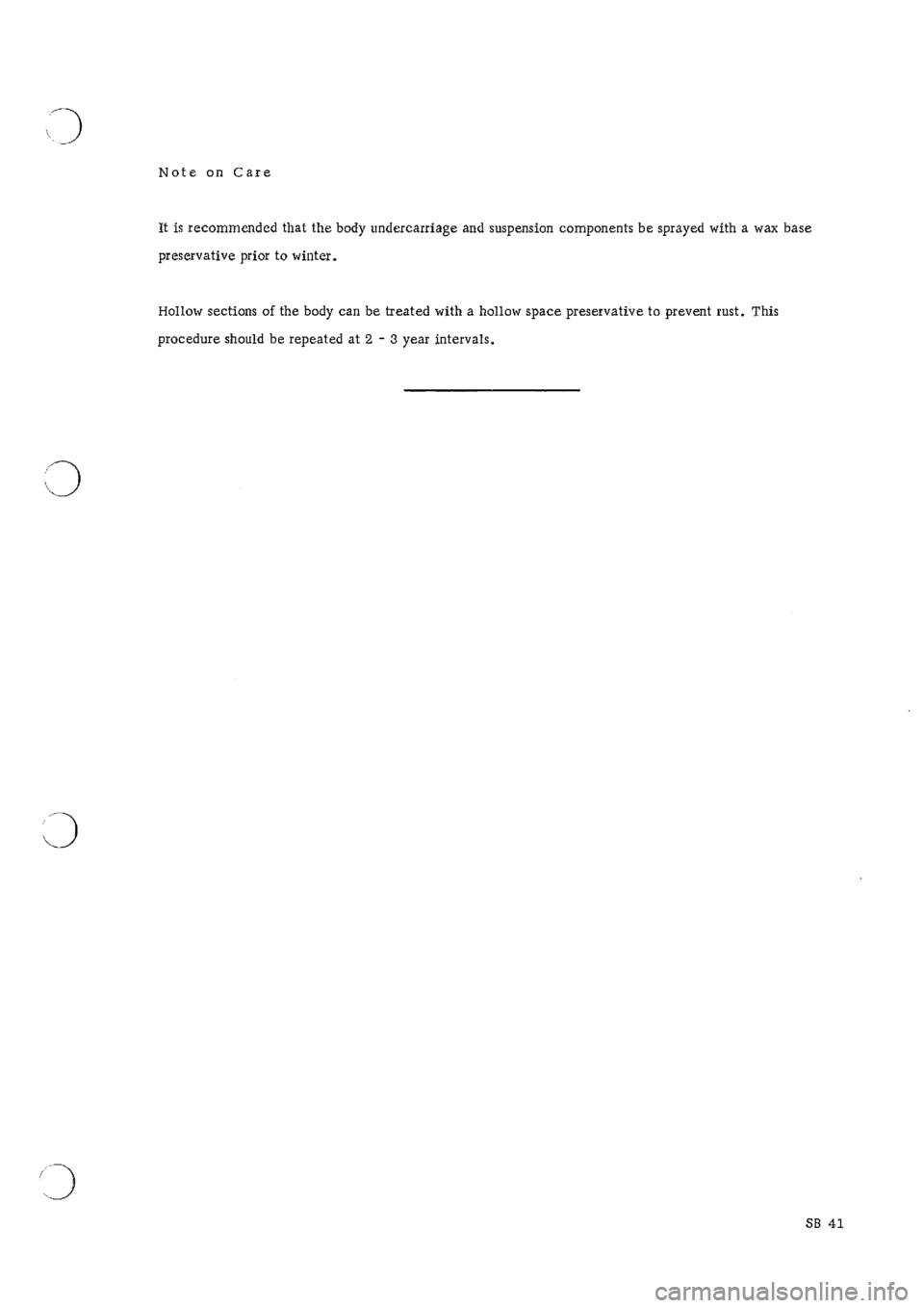 PORSCHE 911 1968 1.G Body Parts Workshop Manual 
