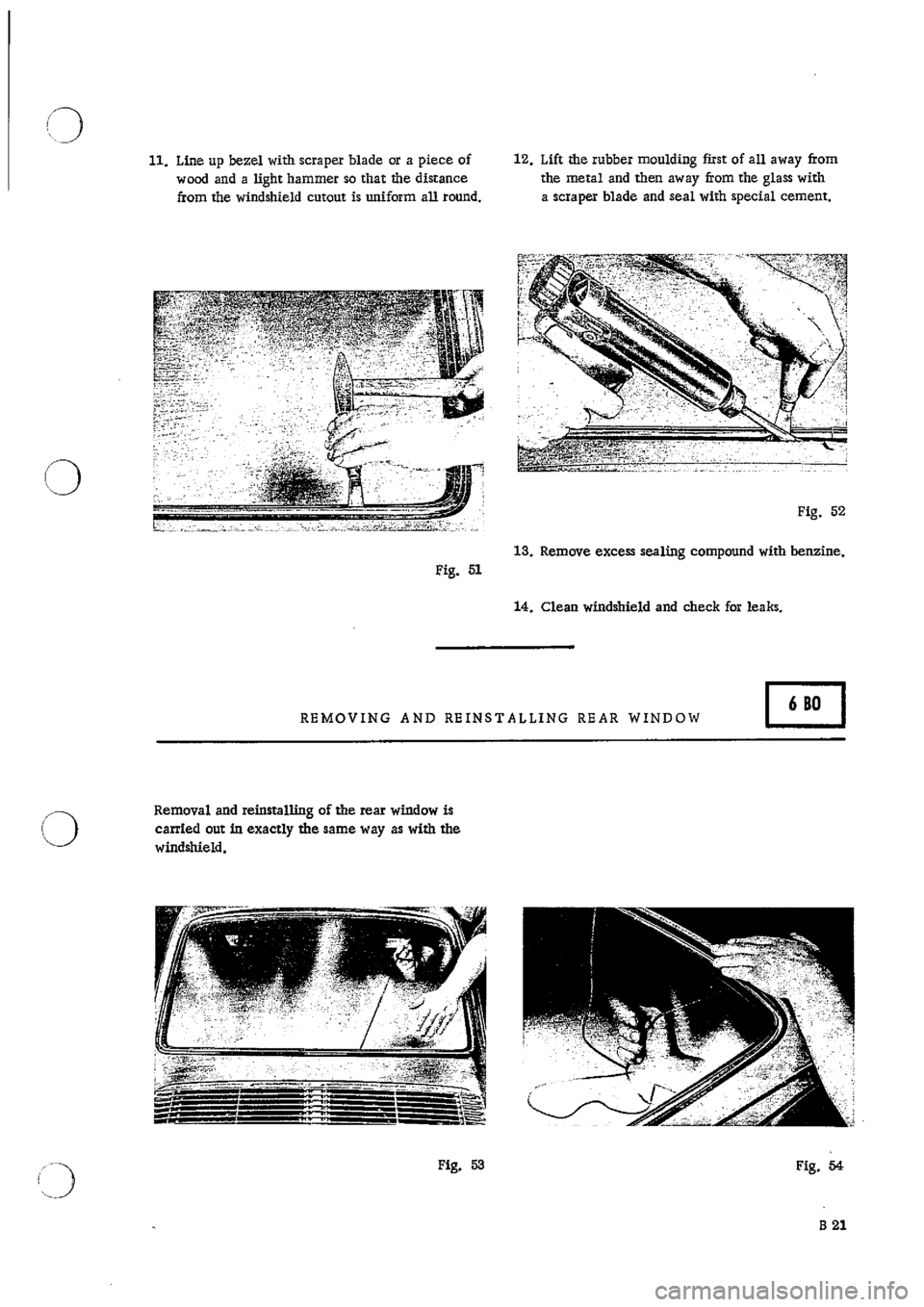 PORSCHE 911 1966 1.G Body Parts 2 Workshop Manual 