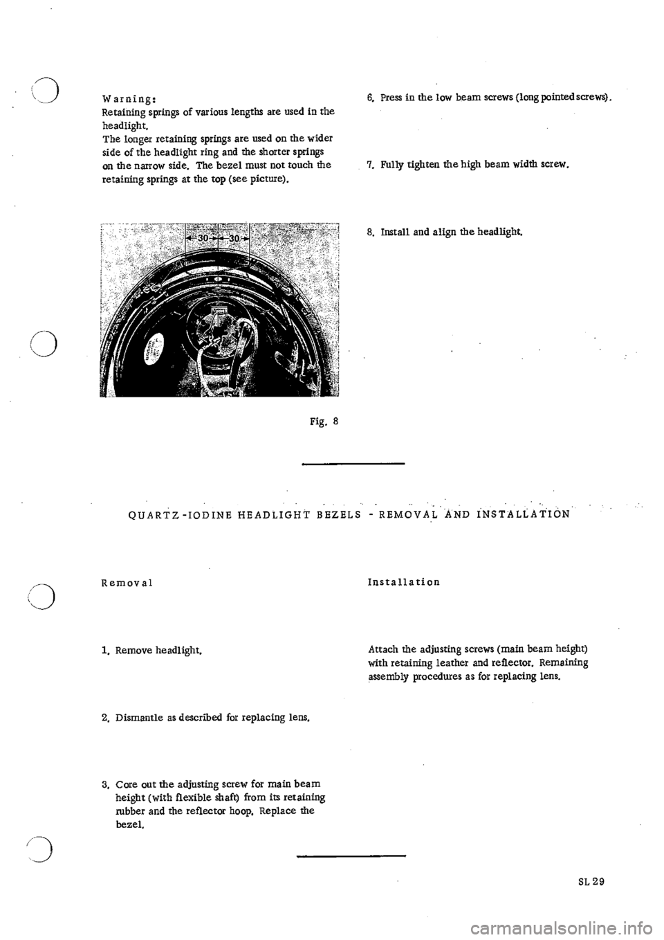PORSCHE 911 1968 1.G Electrical Workshop Manual 