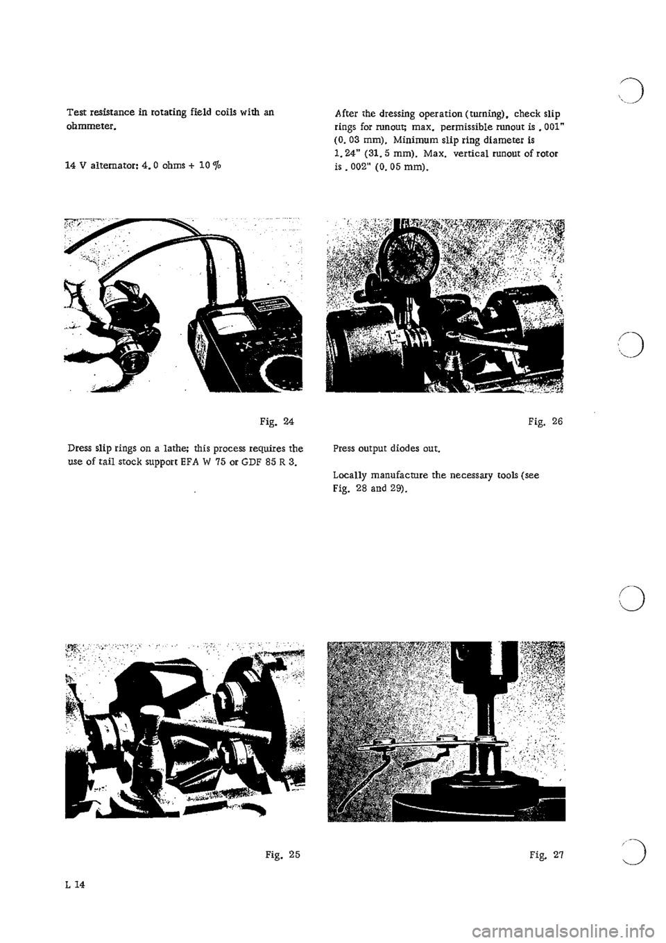 PORSCHE 911 1968 1.G Electrical Workshop Manual 