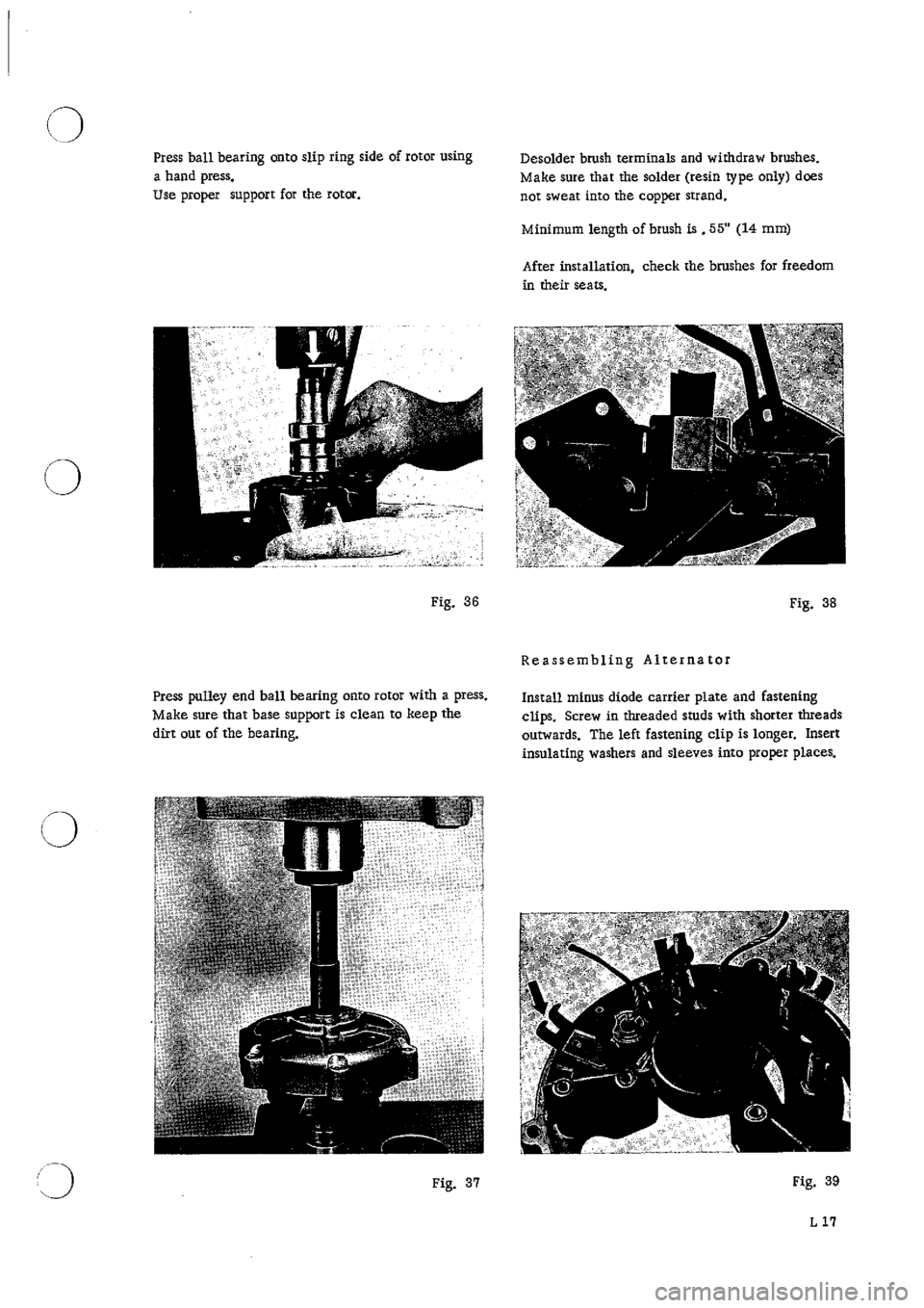 PORSCHE 911 1968 1.G Electrical Workshop Manual 
