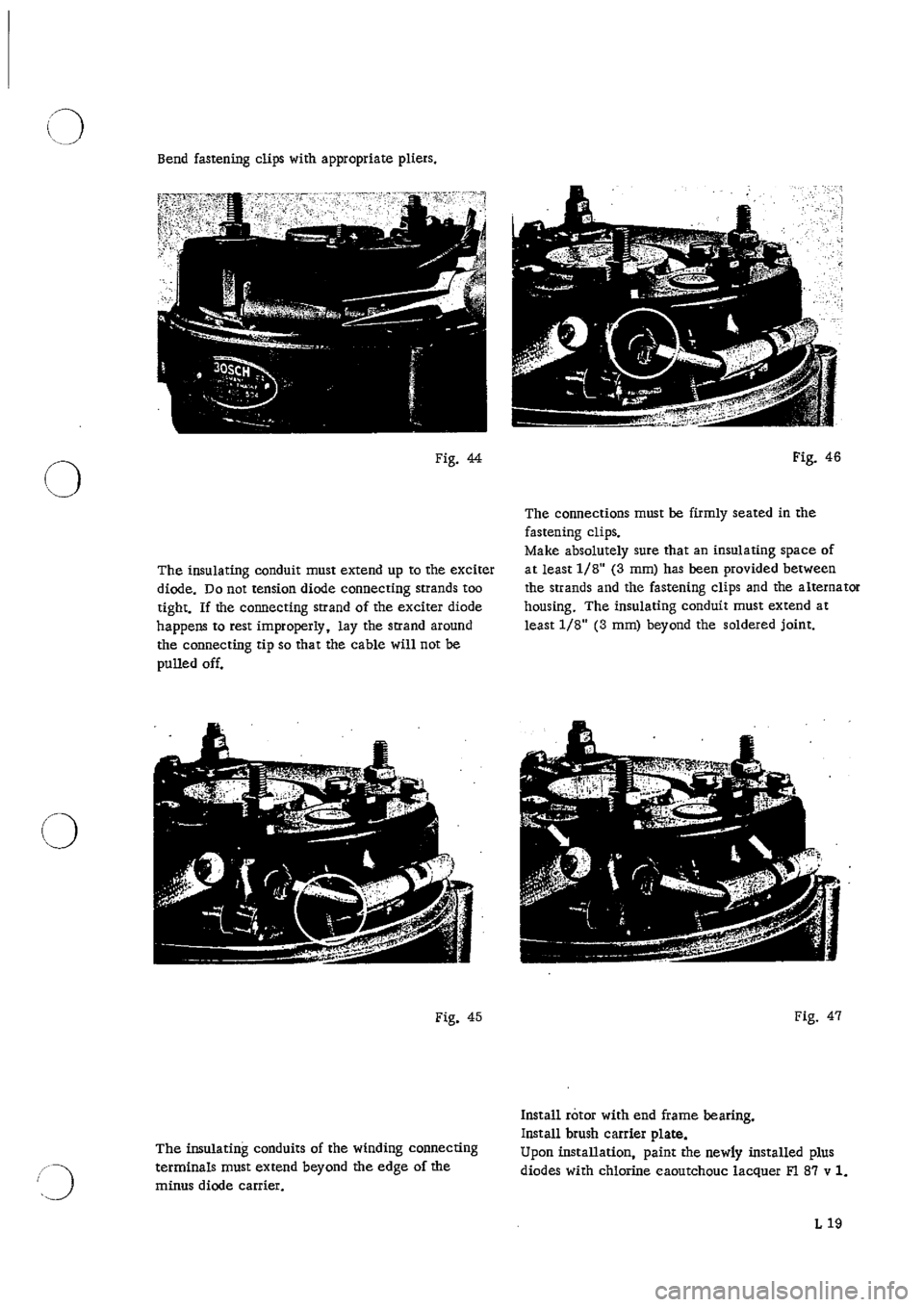 PORSCHE 911 1968 1.G Electrical Workshop Manual 