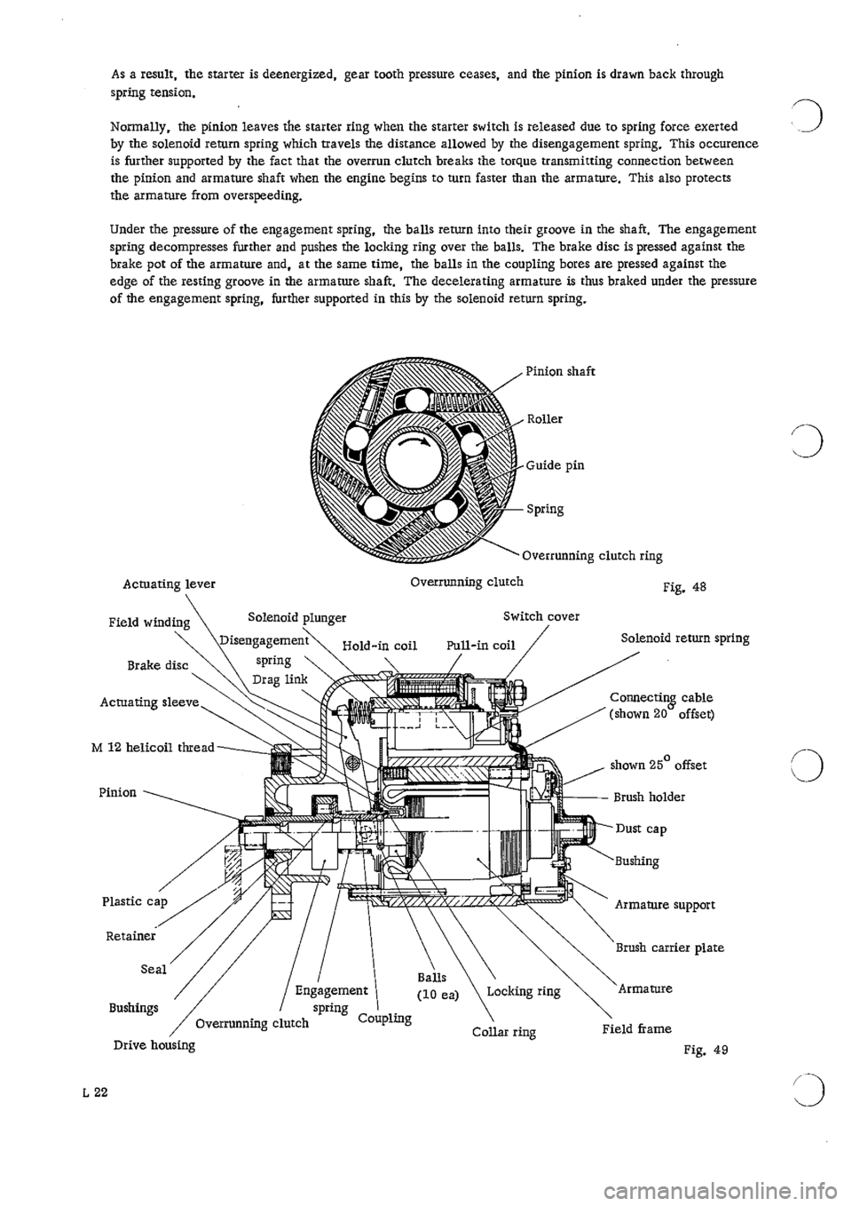 PORSCHE 911 1968 1.G Electrical Workshop Manual 