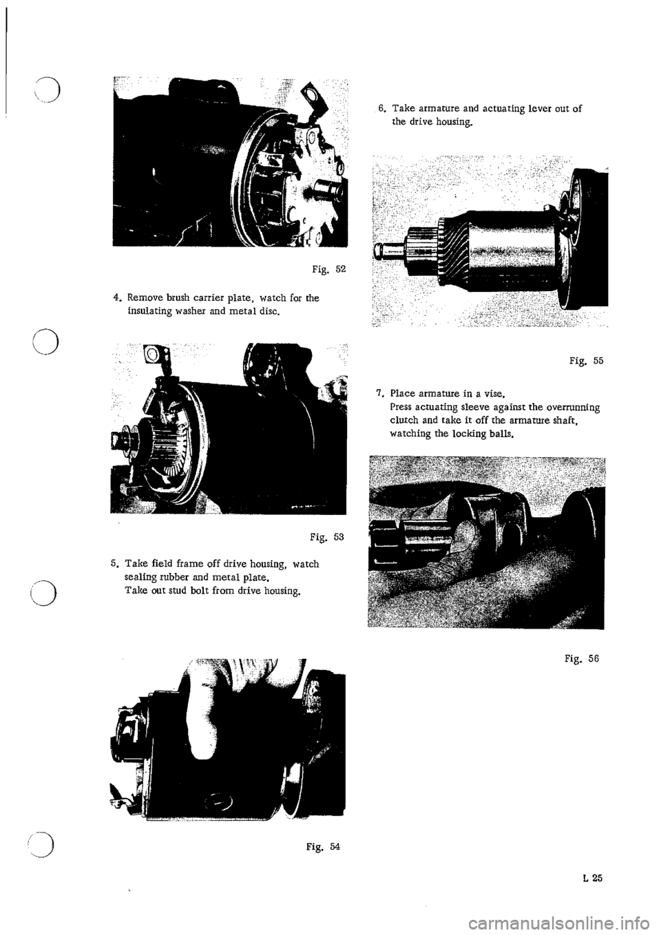 PORSCHE 911 1968 1.G Electrical Workshop Manual 
