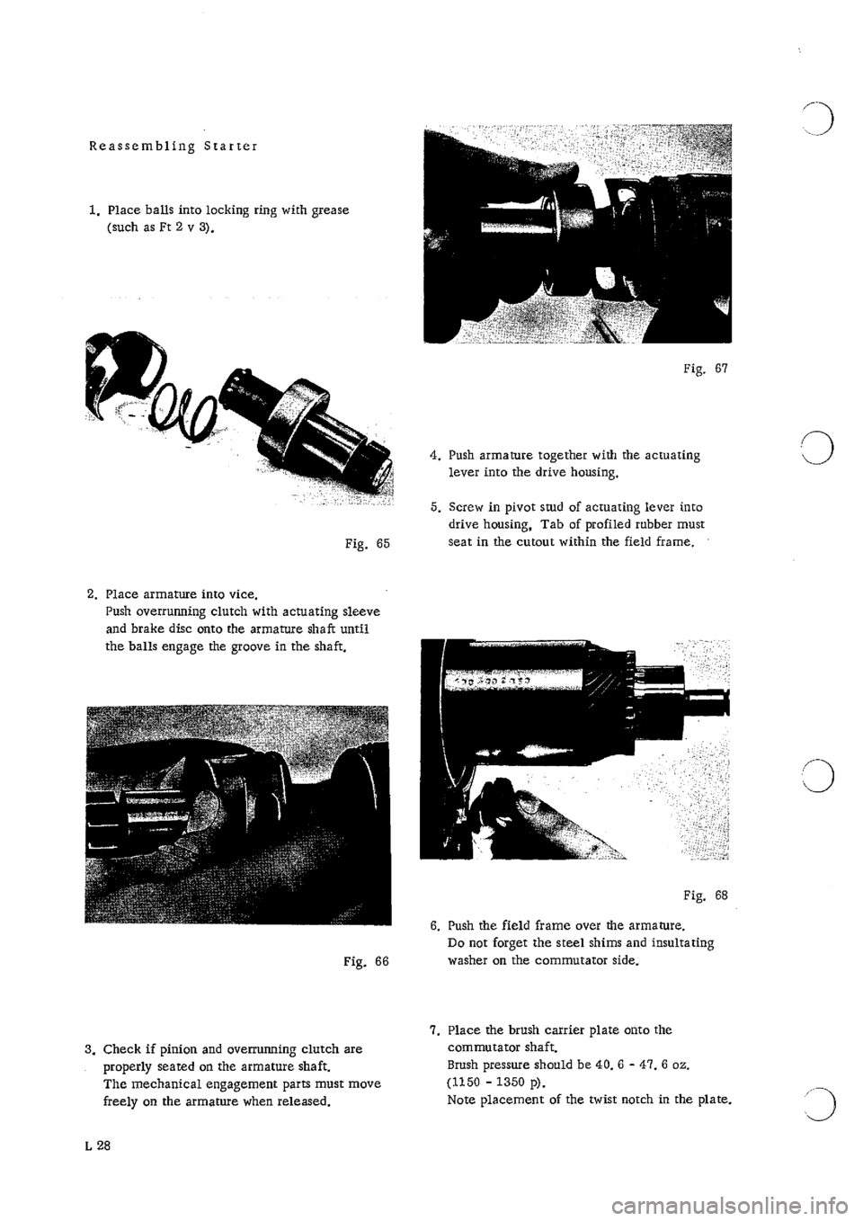 PORSCHE 911 1968 1.G Electrical Workshop Manual 