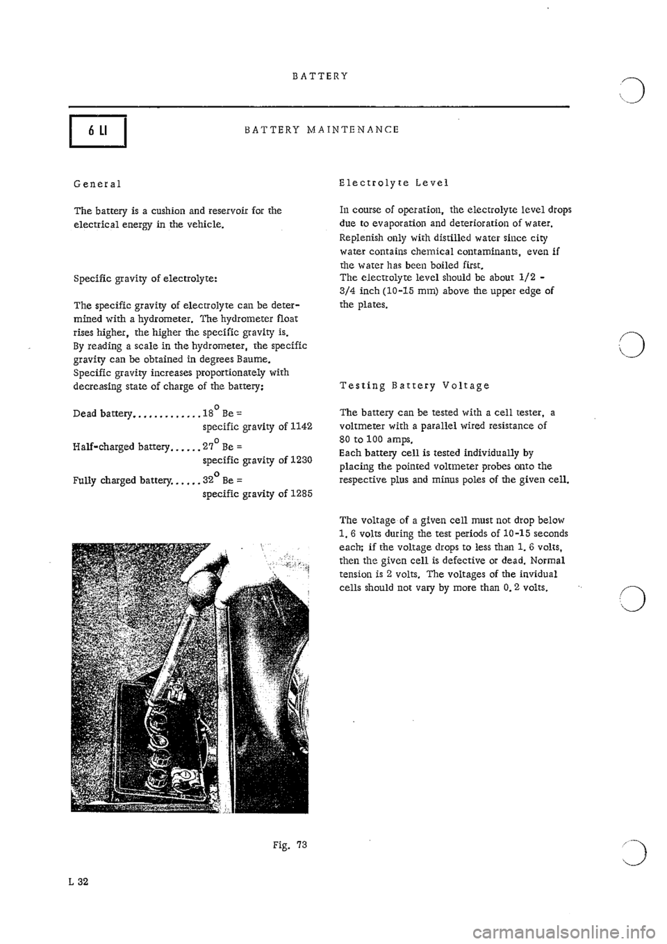 PORSCHE 911 1968 1.G Electrical Workshop Manual 
